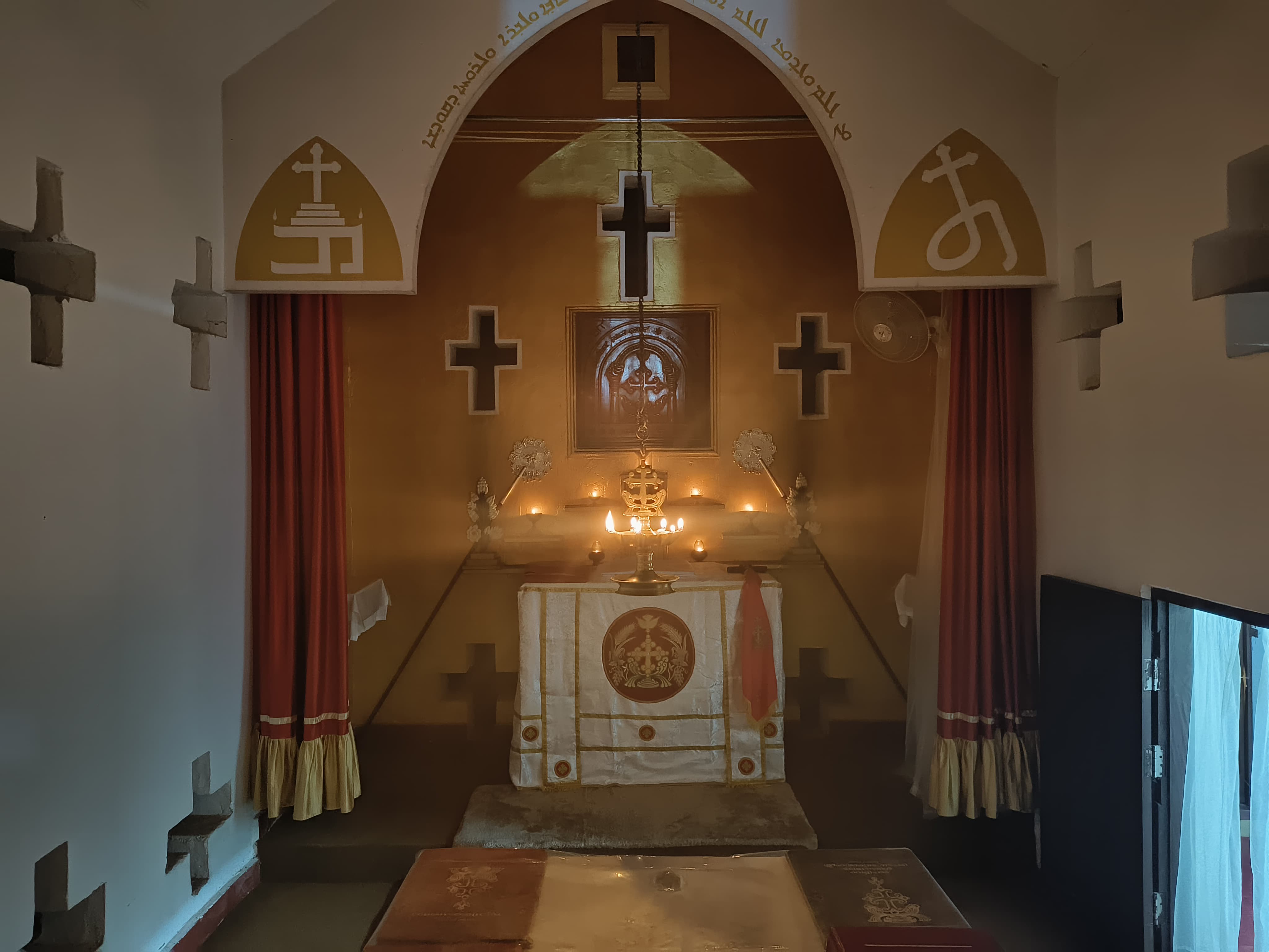 Another view of the Chapel altar